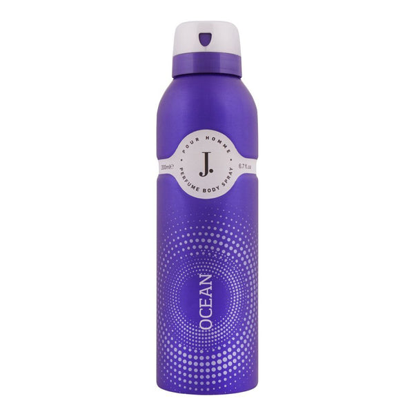 J. Junaid Jamshed – Body Spray Ocean – Masculine Fougere & Aromatic Citrus Spice – 200ml