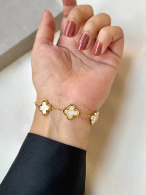 White Clover Bracelet