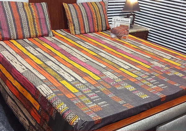 Cotton Bedsheet Set 3 Piece