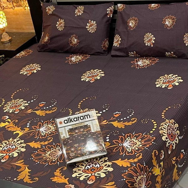 Cotton Bedsheet Set 3 Piece