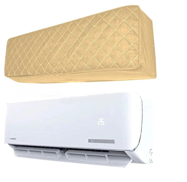 Quilted AC Cover - Beige Color