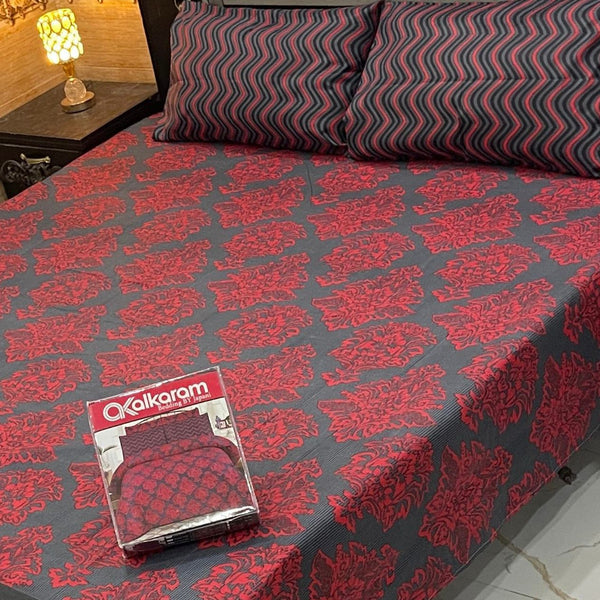 Cotton Bedsheet Set 3 Piece