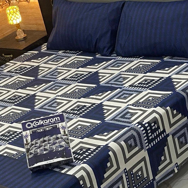Cotton Bedsheet Set 3 Piece