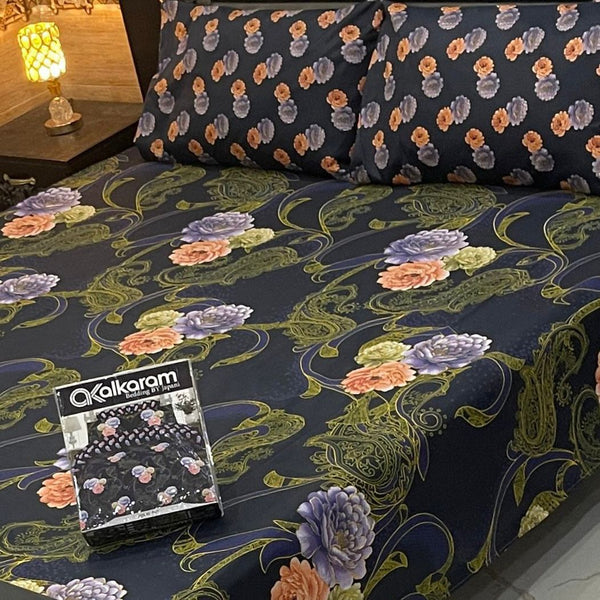 Cotton Bedsheet Set 3 Piece