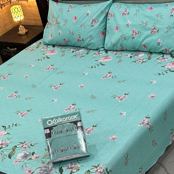 Cotton Bedsheet Set 3 Piece
