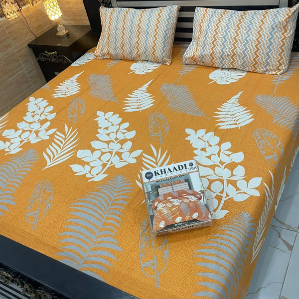 Cotton Bedsheet Set 3 Piece