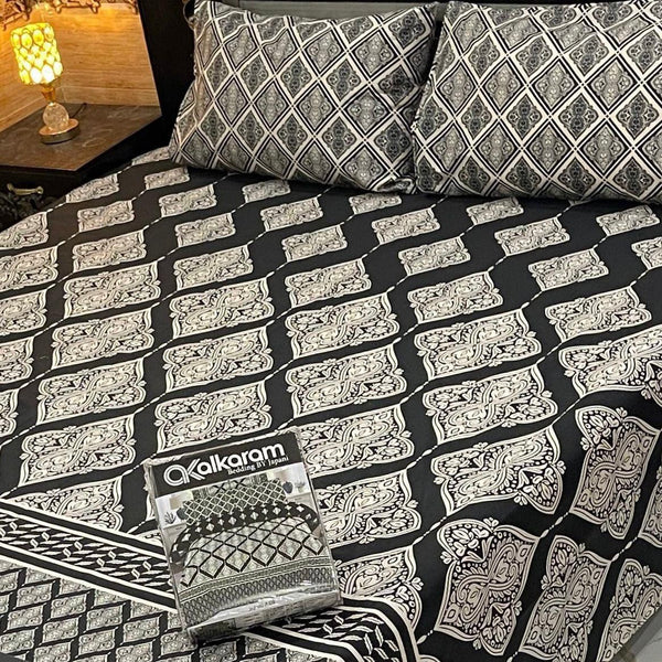 Cotton Bedsheet Set 3 Piece