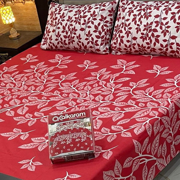 Cotton Bedsheet Set 3 Piece