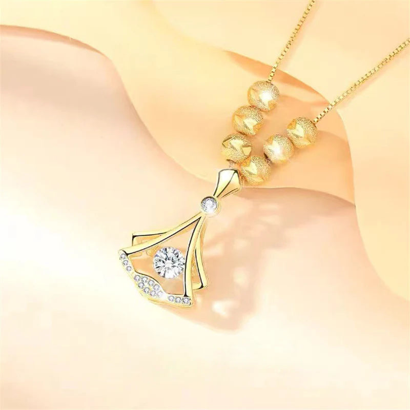 Pearl Necklace for Women(24k Gold )