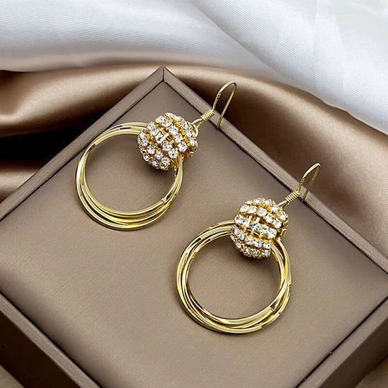 Hoop Earrings(24k gold plated)