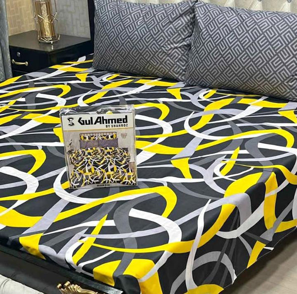 Cotton Bedsheet Set 3 Piece