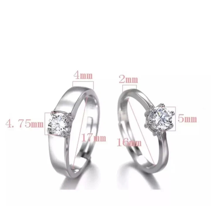 Classic Couple Rings For Men Women