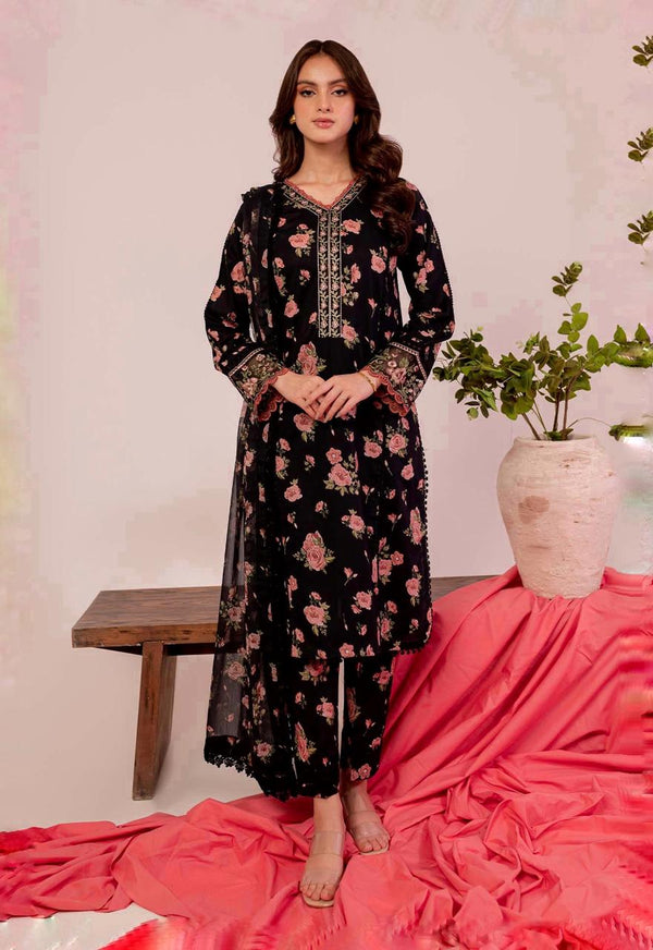 FARASHA LAWN PRINTED EMBROIDERY DRESS 3 PIECE UNSTITCHED