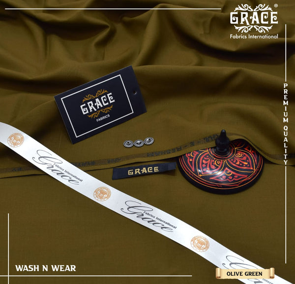 Grace Fabric Premium Wash N Wear