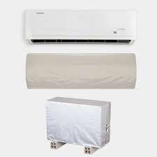 Dustproof & Waterproof AC Cover - (Inner+Outer Unit Set) - Silver Grey